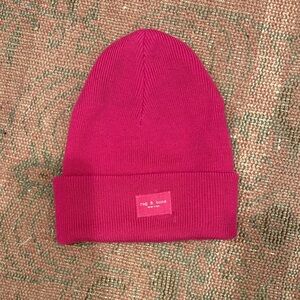 Rag & Bone Kids Fuchsia Knit Hat